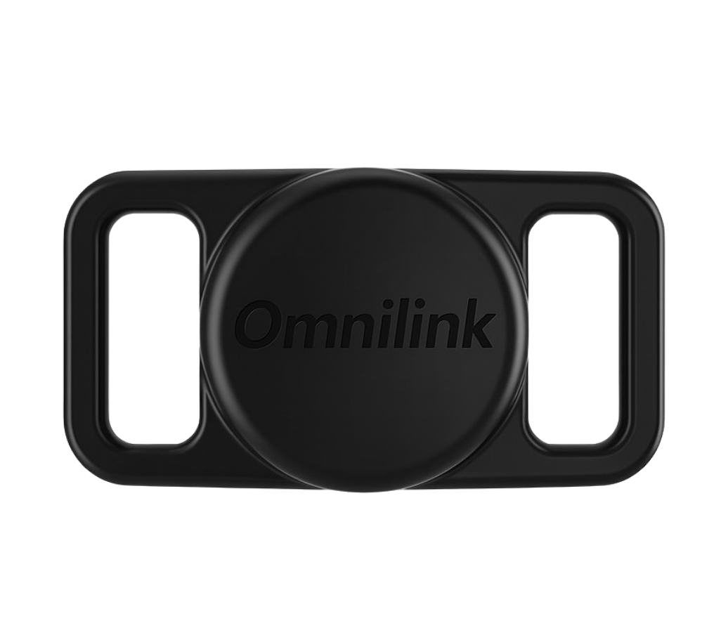 OM1C Pet Collar Holder Accessory - Bio rubber BLE beacon collar for pet monitoring