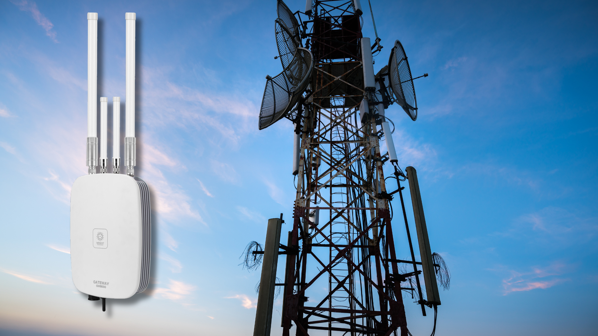 OM5000A Industrial LoRaWAN Outdoor Gateway - High performance IoT gateway with LTE WiFi GPS and IP67 enclosure for smart cities